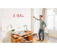 Bosch Zamo Laser Meter 4ème génération (mesure simple et précise jusqu'à 25 m, batteries rechargeables via USB-C®, avec fonction de couplage, en boîte)