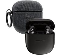 Bose Ensemble QuietComfort Earbuds II et étui en Tissu, sans Fil, Bluetooth, Les Meilleurs écouteurs au Monde, avec Une réduction de Bruit et Un Son personnalisés, Triple Noir
