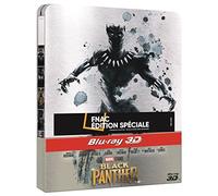 Boseman, Chadwick - Black Panther-3d+2D-Steelbook-Édition Limité [Blu-Ray] [Import]