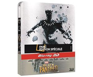 Boseman, Chadwick - Black Panther-3d+2D-Steelbook-Édition Limité [Blu-Ray] [Import]