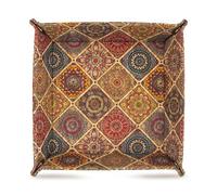 Boshiho Plateau de valet en liège végétalien pour changement de clés, plateau de chevet, petit plateau de rangement pour clés, téléphone, bijoux