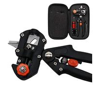 BOSHYUM Kit d'outils de Jardinage pour Arbres fruitiers : greffoir, Couteau à greffer, sécateur, Machine à semis, Machine à Planter, Paquet B