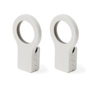 Bosign Clips pour torchon Bosign Loop Lot de 2 Blanc