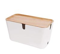 Bosign Rangement pour câbles Cable Organiser XXL Bois-blanc