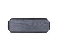 Bosign Plateau en bois Leaf™ résistant à l'eau et à l'huile 33x11.5 cm Saule noir