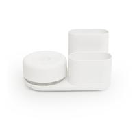 Bosign Pompe et rangement pour produits vaisselle large Blanc