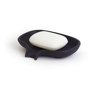Bosign Porte-savon avec bec d’évacuation Noir