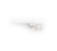 Bosign Support pour chiffon et éponge avec ventouse Blanc