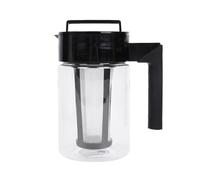 Bosiyrggrl 1 Pièce 1300 ML Cold Brew Iced Coffee Maker, Carafe à Café Hermétique à Poignée, Pot à Café comme Indiqué, Poignée Antidérapante