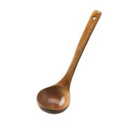 Bosiyrggrl 1 Pièce Cuillère à Soupe en Bois Cuillère à Soupe de Grande Capacité Cuisine Utiliser Une Cuillère pour Gérer la Cuisson à Haute Température Pratique B