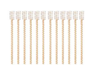 Bosiyrggrl 10 Pièces Piquets de Plantes D'Électroculture, Piquets de Jardin Antenne de Jardinage en Cuivre D'Électroculture pour Support de Plantes de Jardin 12 Pouces Facile à Installer et à Utiliser