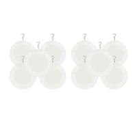Bosiyrggrl 10Pack Sublimation Wind Spinner Blanks 8 Pouces Wind Spinners pour Yard et Garden Interior Outdoor Front Door Decoration