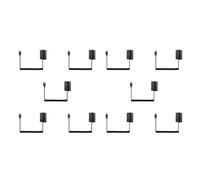 Bosiyrggrl 10X Câble de Charge USB NP-FW50 de Ressort de Batterie Factice pour A7 A7R A7S A7M A7II A7S2 A7M2 A7R2 A6500 A6300 Coupleur CC