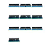 Bosiyrggrl 10X R421C32 DC12V 32 Canaux Module de Relais de Bus Modbus RTU RS485 UART Port de Carte Série pour PLC LED Verrou de Porte Domotique