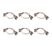 Bosiyrggrl 12 Pièces 3G HD SDI Câble BNC Câble 30cm 75 Ohm pour Caméras équipement Vidéo Prend en Charge HD-SDI 3G-SDI 4K 8K SDI Câble Vidéo