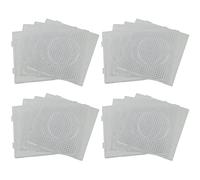 Bosiyrggrl 16Pcs ABC Effacer 145X145mm Grand Conseil Pegboards pour Fuse Bead