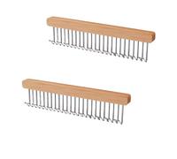 Bosiyrggrl 2 Pack de 16,2 Pouces de Valet de Valet pour Les Placards Sortez Le Placard de Volet de Voiturier Glisser pour des Vêtements Suspendus, Le Poteau de Garde-Robe