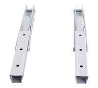 Bosiyrggrl 2 Pièces Supports D'Étagère Pliants Bricolage Meubles Muraux Gain de Place pour Poste de Travail de Garage 12 Pouces