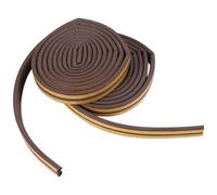 Bosiyrggrl 2 Rouleaux de Bande D'éTanchéIté EVA Joint D'éTanchéIté Bande de Mousse D Type 10M Portes FenêTres Anti-Brouillon Bandes de Joint Anti-Collision