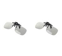 Bosiyrggrl 2 x Lunettes 3D Clipsees pour Cinema ET 3D dans LA PUB