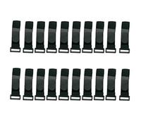 Bosiyrggrl 20 Pièces Sangles de Support de Vélo Sangles de Stabilisateur de Support de Roue de Transport de Vélo Sangles de Fixation de Bandes de, 30 cm