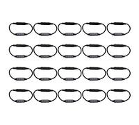 Bosiyrggrl 20X Low-Profile Inline Controller Mini 3 Variateurs de Clé pour Bande LED Noire