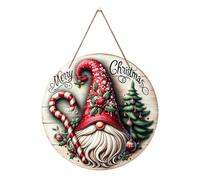 Bosiyrggrl 20x20x0.3cm Fournitures de Décoration de Noël en Bois à Suspendre pour, Plaque de Porte, Fournitures de Fond