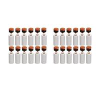 Bosiyrggrl 24 Ensembles D'Embouts de Queue de Billard de 12 MM Embouts de Remplacement de Vis en Laiton avec Virole de Queue de Billard pour Queues de Billard