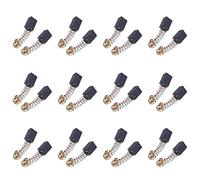 Bosiyrggrl 24 Pcs 12 x 9 x 6 mm Broyeur Une Angle électrique Brosses Une Charbon CB411