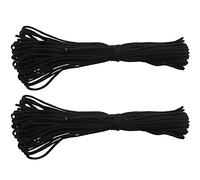 Bosiyrggrl 2X 100Ft 550 Paracord Corde de Parachute Corde de Survie - Noir