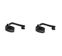 Bosiyrggrl 2X 360 Degrés RéGlable Route Vélo Lunettes Rétroviseur Universel Pro Vélo Ultra LéGer Casque Rétroviseur