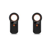 Bosiyrggrl 2X Animal Tag Reader USB 134.2K Dual Frequency Pet Chip Reader Animal Chip Reader Noir