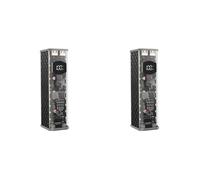 Bosiyrggrl 2X Boîtier de Batterie Externe 8 Emplacements 18650 DIY PD 45 W, Charge, Boîtier de Batterie DIY, Support de Cellule, Coque sans Soudure pour Ordinateur Portable, Noir