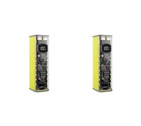 Bosiyrggrl 2X Boîtier de Batterie Externe 8 Emplacements 18650 DIY PD 45 W, Charge, Boîtier de Batterie DIY, Support de Cellule, Coque sans Soudure pour Ordinateur Portable, Jaune