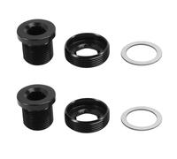 Bosiyrggrl 2X Bouchon à Vis de Manivelle de VéLo Capuchons de Couverture de PéDalier de VéLo Boulon pour X5/X7/XX1/FORCE/,M15/M22