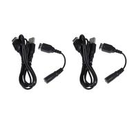 Bosiyrggrl 2X Câble de Chargeur et 3.5Mm Casque Écouteur Jack Adaptateur Cordon du Câble pour Gameboy Advance SP