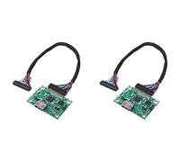 Bosiyrggrl 2X Carte Lvds vers vers Lvds Prend en Charge Plusieurs Résolutions Carte de Conversion 720Plvds 1920X1080