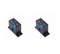 Bosiyrggrl 2X Commutateur de DéTection de Courant Relais à Induction Dispositif de Liaison Ca Signal Plc Au-Dessus de la Limite Ca Fermé 0.2-30A (NC M3056)