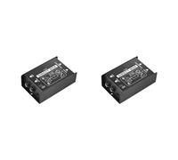 Bosiyrggrl 2X Convertisseur Audio Single Channel DI-Box Passive Direct Box DI-Box Direct Injection Audio Box Audio Isolator