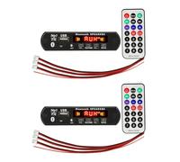 Bosiyrggrl 2X DC 5V 2X3W 6W Carte Amplificateur Décodeur Bluetooth V5.0 Lecteur MP3 de Voiture Module D'Enregistrement USB Radio FM AUX pour Haut-Parleur