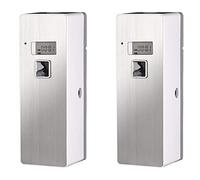 Bosiyrggrl 2X Distributeur de Pulvérisation D'Aérosol de Parfum de Neutralisation Automatique D' de Maison Argent