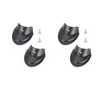 Bosiyrggrl 2X Garde-Boue de Scooter Ailes et Support de Garde-Boue de Prévention des éclaboussures de Queue de Poisson pour Scooter 1S / M365 / Pro