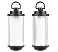 Bosiyrggrl 2X Lampe de Poche Rechargeable USB Mini Lanternes de Camping LED Puissantes LumièRe Blanche Chaude 38 Explore Camp Light