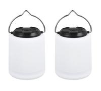 Bosiyrggrl 2X LumièRe de Camping Rechargeable, Lanterne de Camping en Plein Air, LumièRe Étanche d'urgence de Camping et de Randonnée