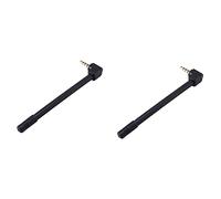 Bosiyrggrl 2X Mini Haut-Parleur Universel 3.5mm Radio Antenne Audio Exterieure Casque D'Antenne Trou Antenne Externe 3.5mm