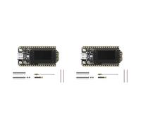 Bosiyrggrl 2X Mise à Niveau du Nœud Heltec WiFi Lora 32 (V4) ESP32S3 + SX1262 BLE Lora Compatible Meshtastic LoRaWAN, Puissance de Transmission de 28 DBm