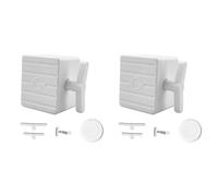 Bosiyrggrl 2X Télécommande Sans Éteindre/Allumer les Lumières, Interrupteur Mural à Pression Automatique, Interrupteur à Physique Automatique Rechargeable avec Doigt