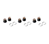 Bosiyrggrl 30 Pcs Jack de DC Prise D'Alimentation de Panneau Monte de 17.9x13.8mm