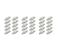 Bosiyrggrl 30X Connecteurs RJ45 Cat7 Prises de Terminaison Ethernet Blindées Réutilisables sans Outil, Prise Internet, Installation sur Le Terrain