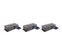 Bosiyrggrl 3X 512 Décodeur D'Affichage Numérique, Contrôleur de Gradation Dmx512 Contrôleur pour LED Rgbw Bande Lumière Bande Connexion Rj45 DC 12-24V 20A (4 Canaux)